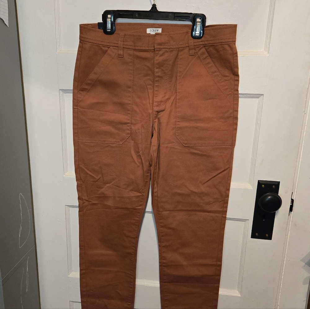 J. Crew Womens Rust Hi Rise SKINNY